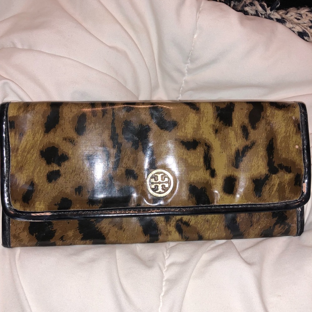 TORY BURCH makeup brush case